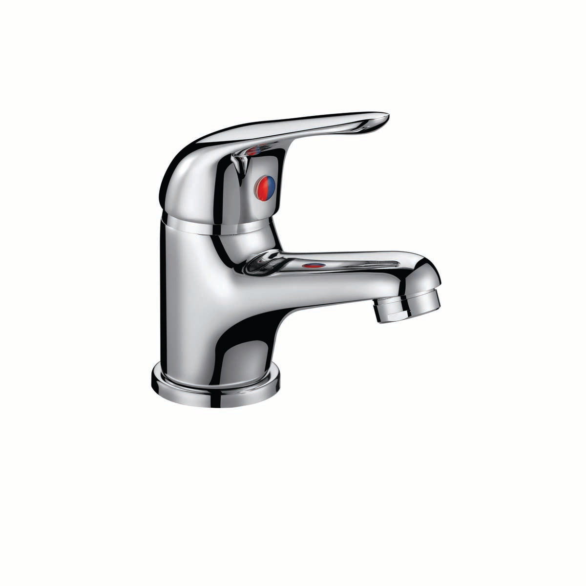 Harling Mini Mono Basin Mixer w/ Pop Up Waste - Chrome