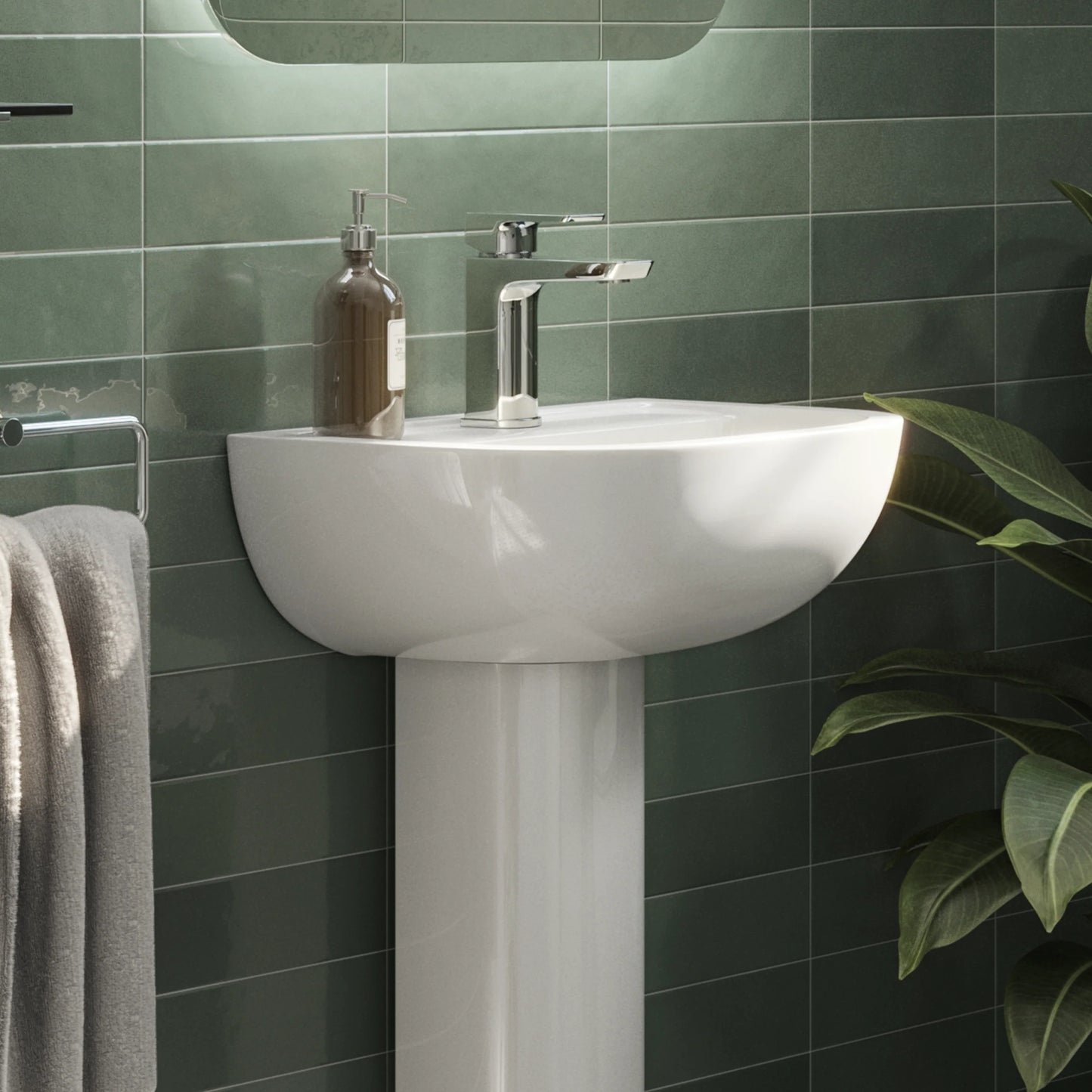 Morley Mono Basin Mixer w/ Pop Up Waste - Chrome