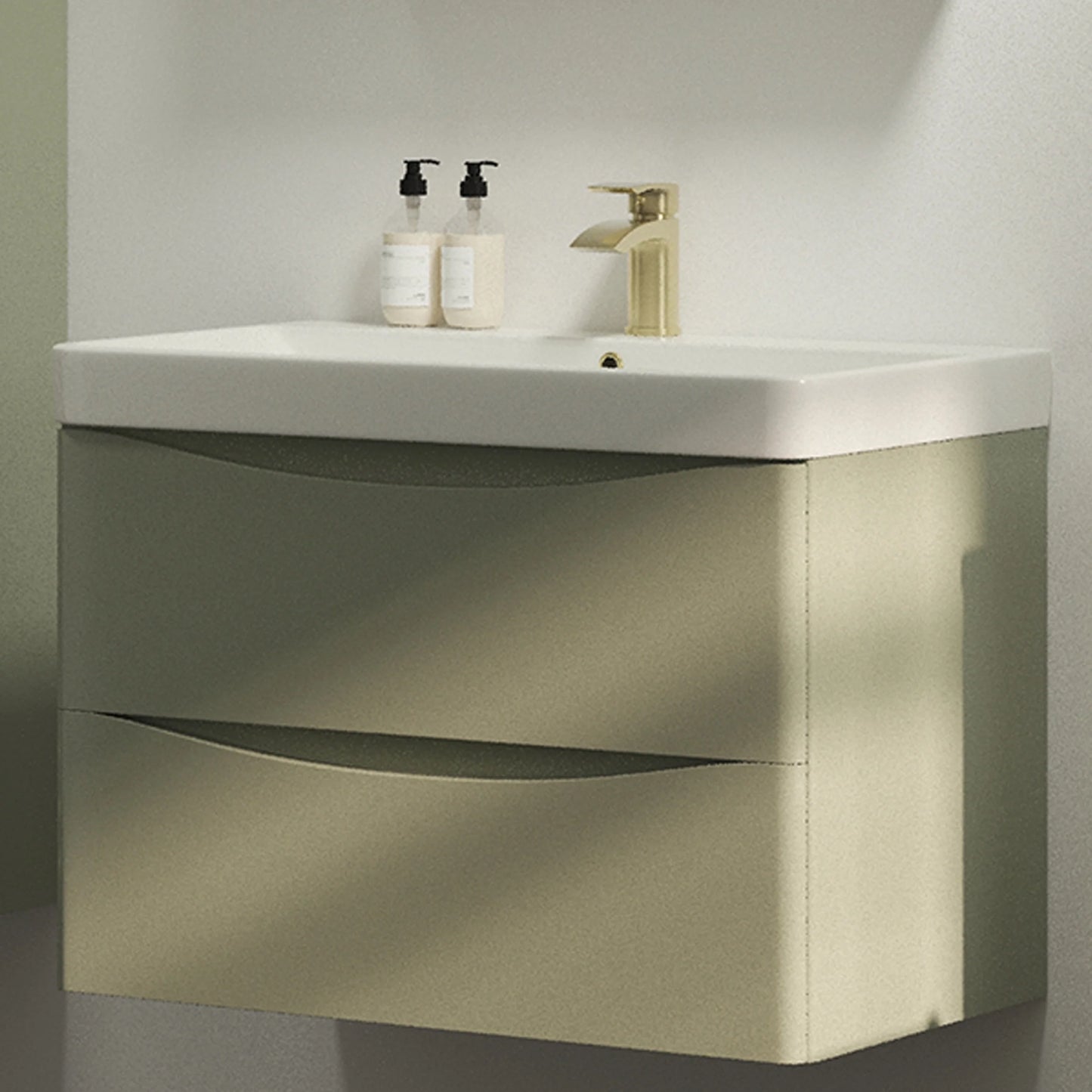 Tudor PVD Coated Mono Basin Mixer w/ Pop Up Waste - Brushed Brass