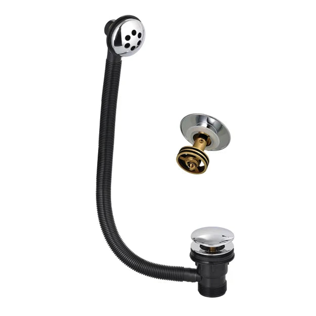 Harper & Brooke Click Clack Bath Waste Assembly - Chrome