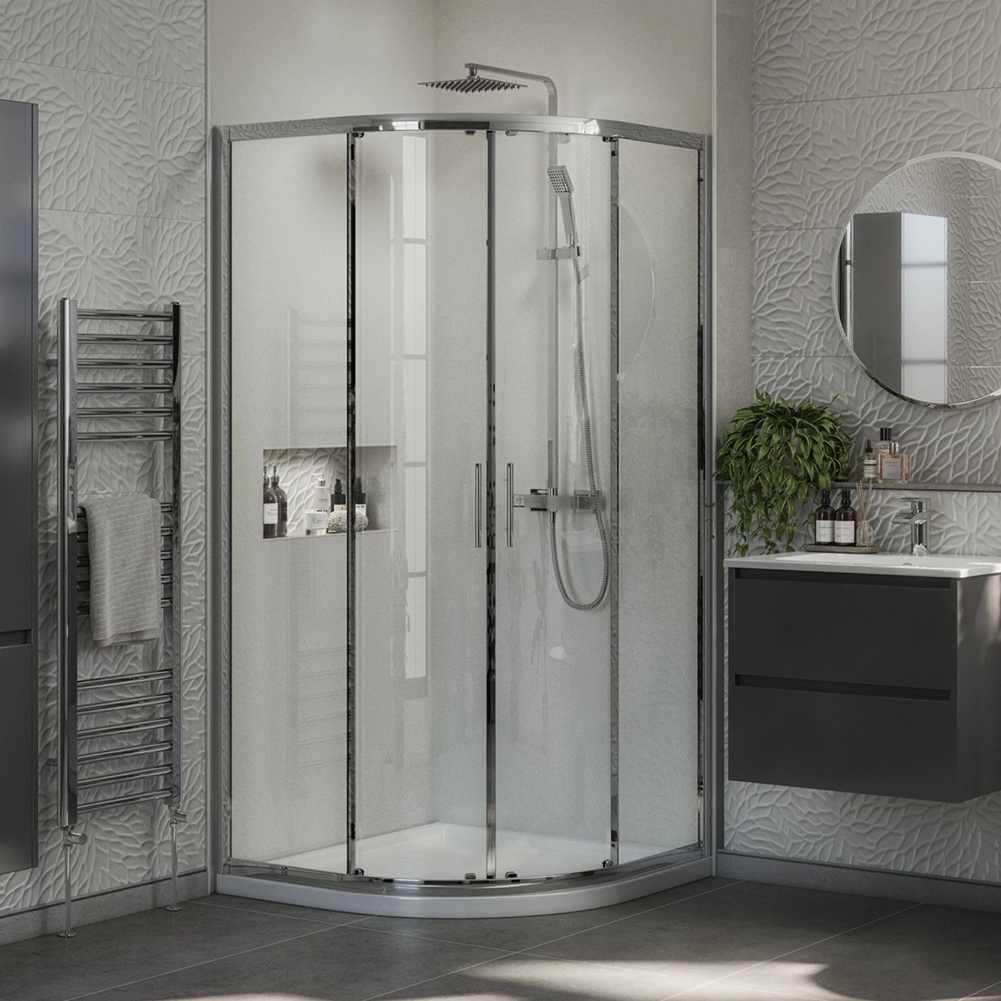 Claymore 2 Door Quadrant Shower Enclosure