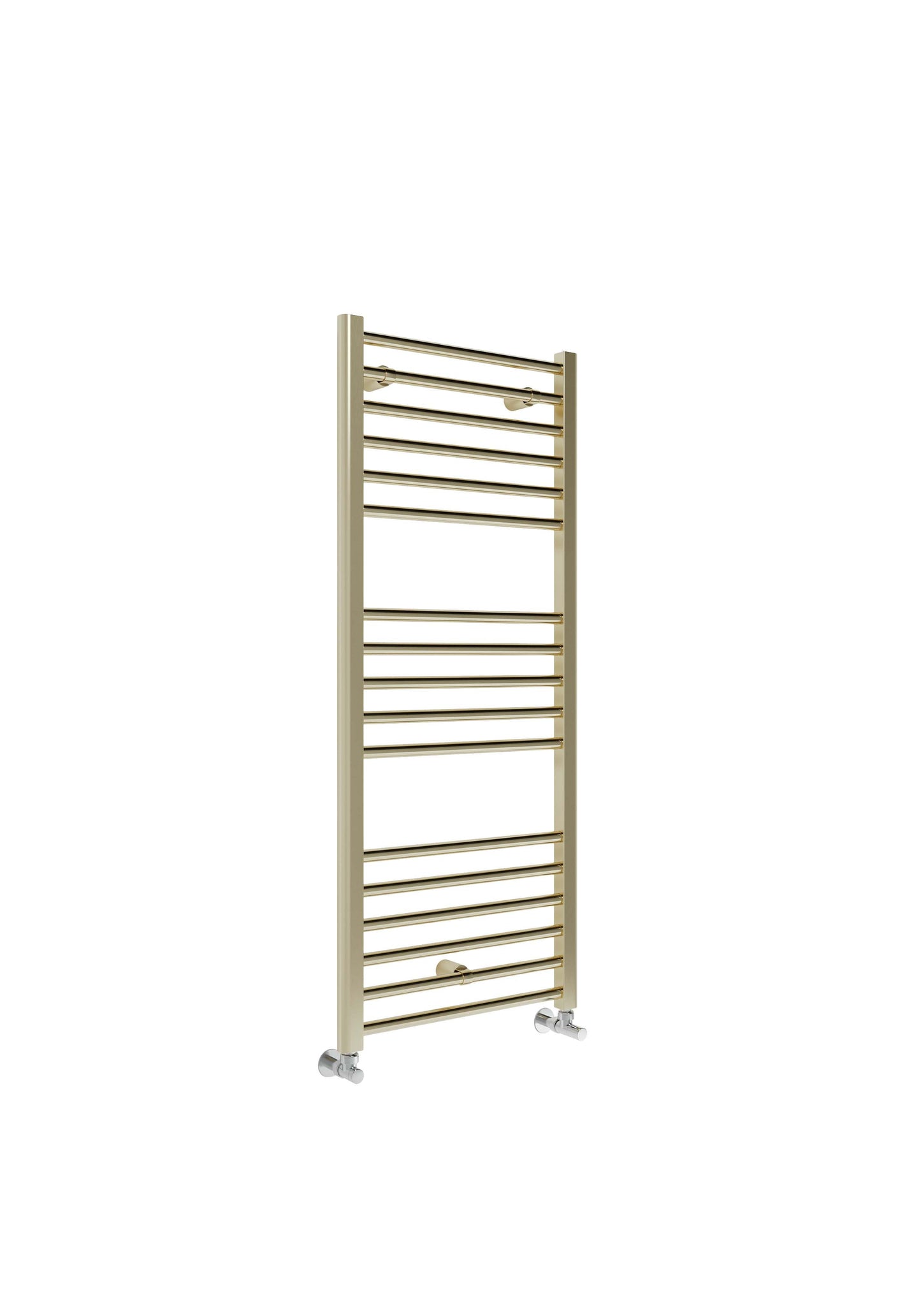 Terrano Straight Brushed Brass Towel Warmer