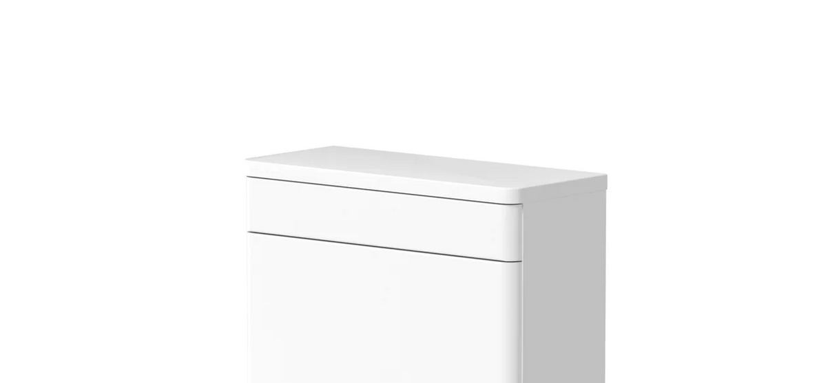 Slateford 60cm WC Unit cover panel - Matt White