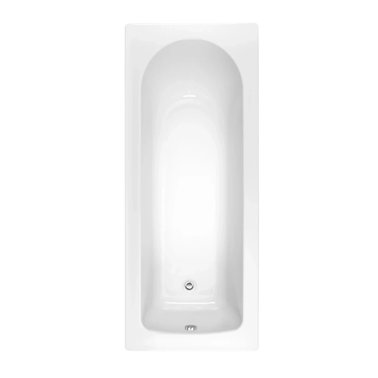Harper & Brooke Cavetto 1500mm x 700mm Single Ended Bath
