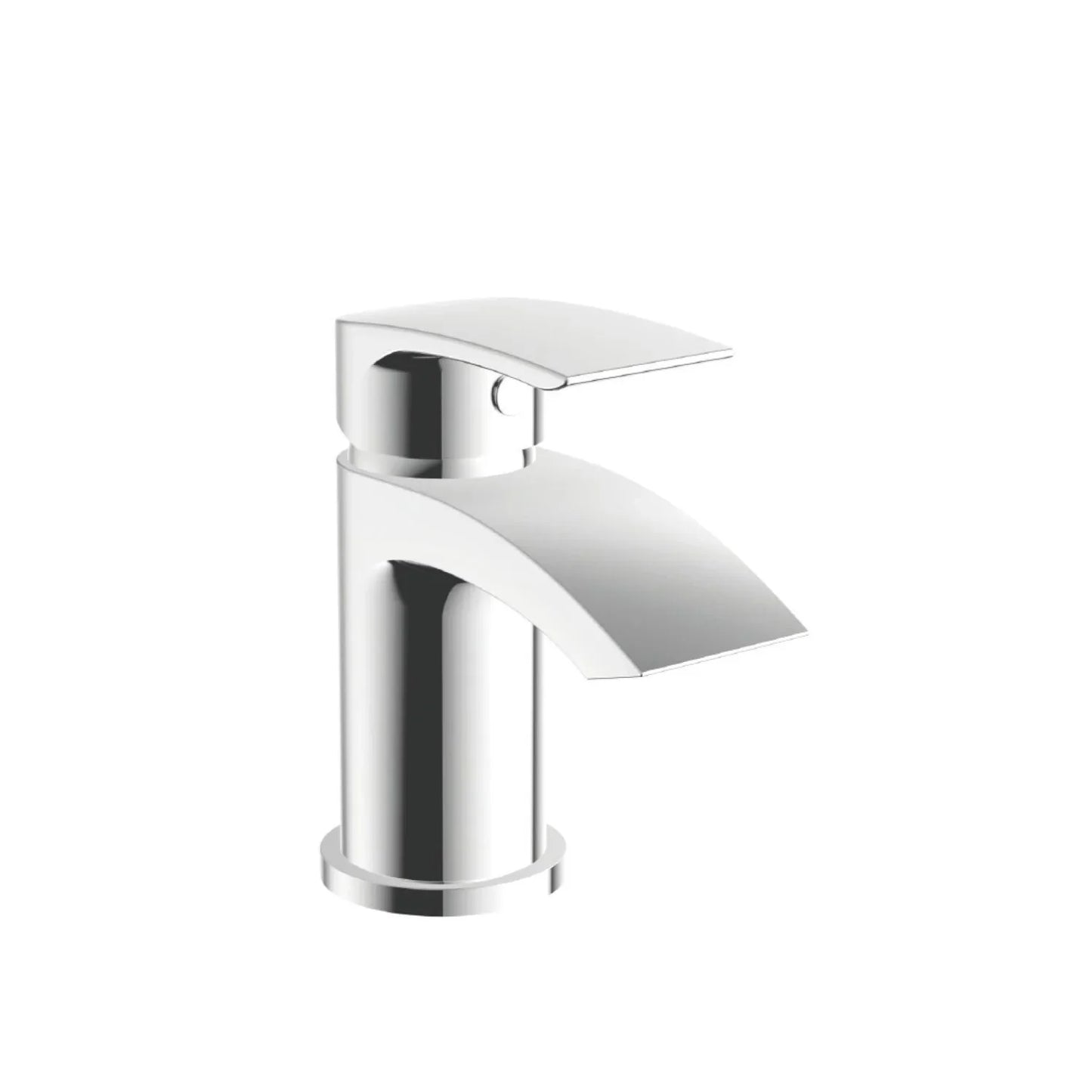 Harper & Brooke Tudor Mini Mono Basin Mixer w/ Pop Up Waste - Chrome