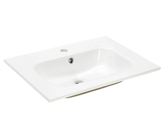 Harper & Brooke Granby 610mm x 480mm 1 Tap Hole Ceramic Washbasin