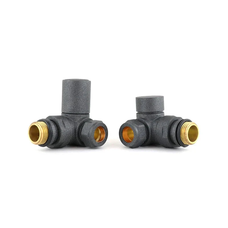 Harper & Brooke TMV Non-Thermostatic Corner Valve - Anthracite