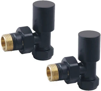Harper & Brooke TMV Non-Thermostatic Angled Valve - Black