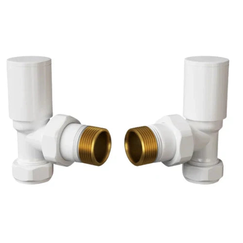 Harper & Brooke TMV Non-Thermostatic Angled Valve - White