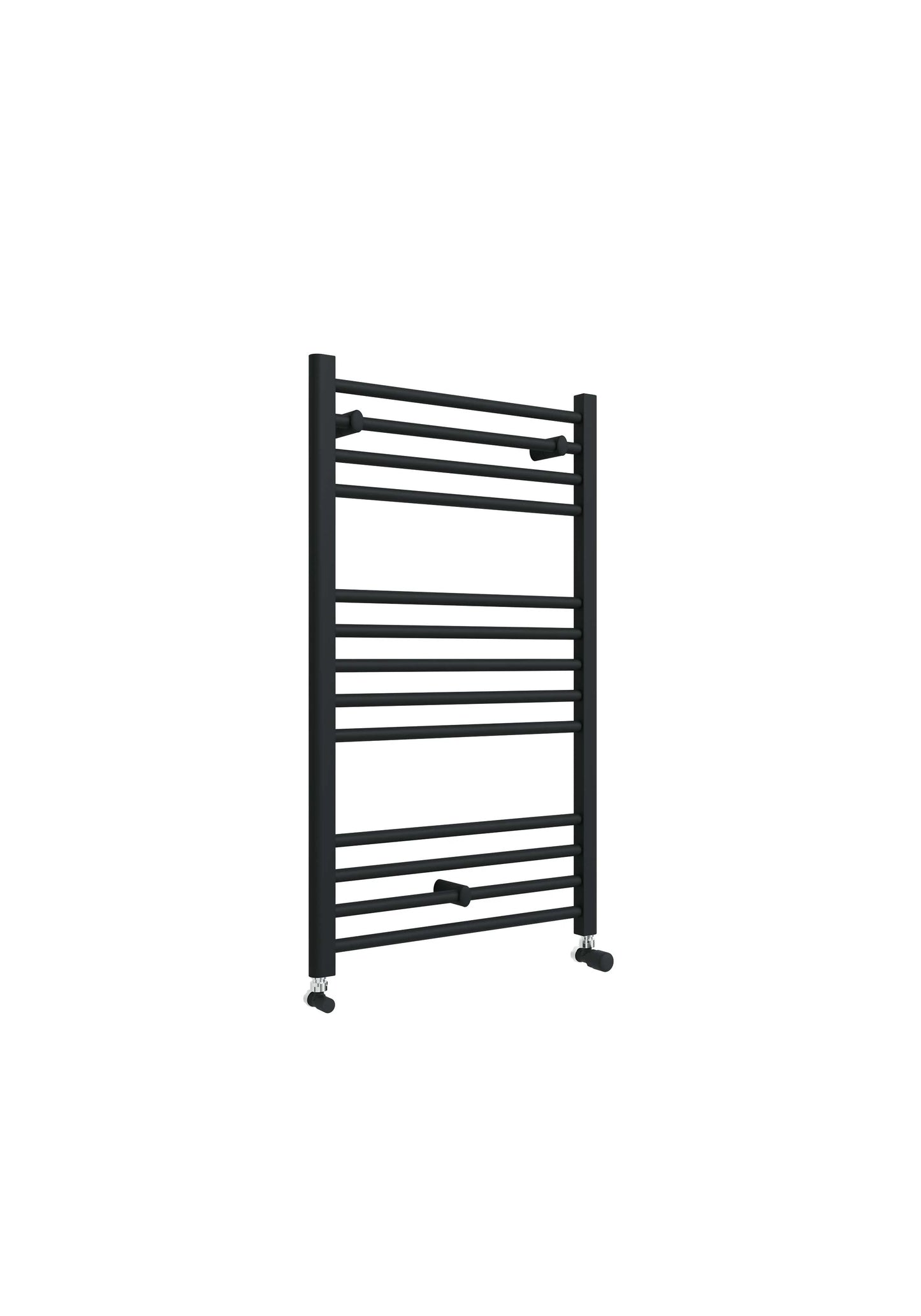 Harper & Brooke Terrano Straight 1000 x 600mm Towel Warmer - Matt Black