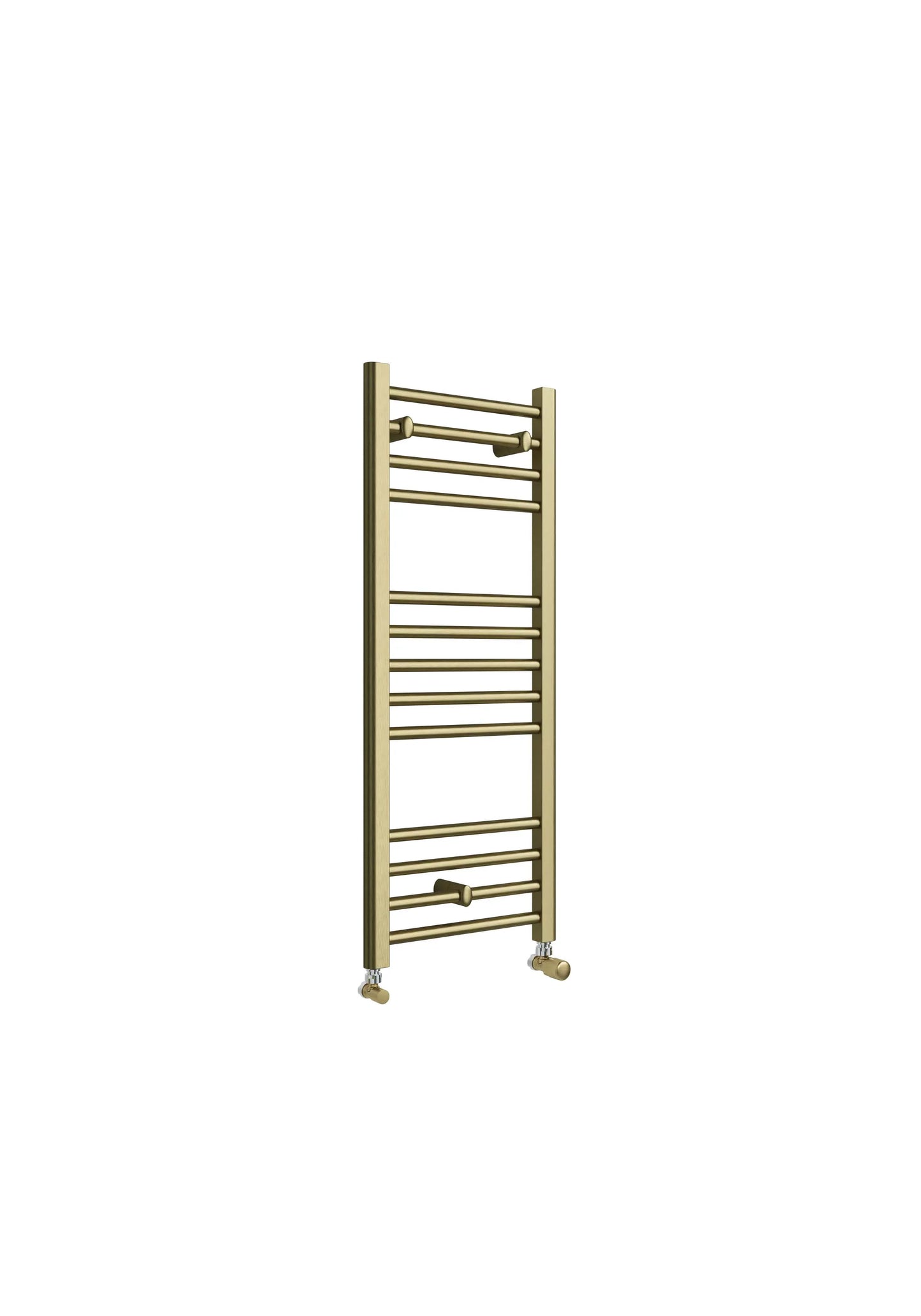 Harper & Brooke Terrano Straight 1000 x 400mm Towel Warmer - Brass