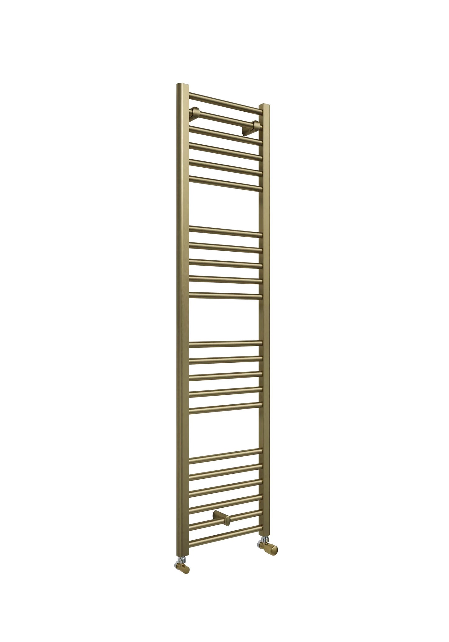 Harper & Brooke Terrano Straight 1600 x 400mm Towel Warmer - Brass
