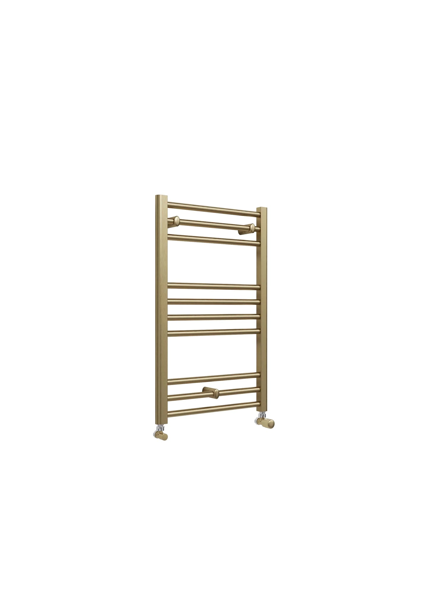 Harper & Brooke Terrano Straight 800 x 500mm Towel Warmer - Brass