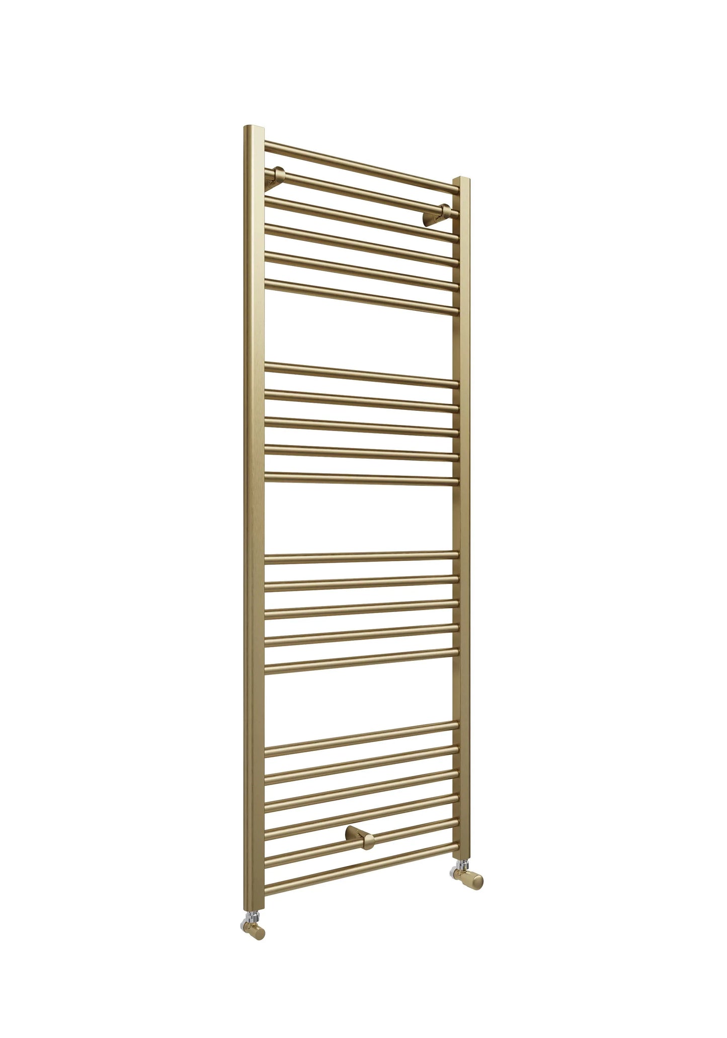 Harper & Brooke Terrano Straight 1600 x 600mm Towel Warmer - Brass