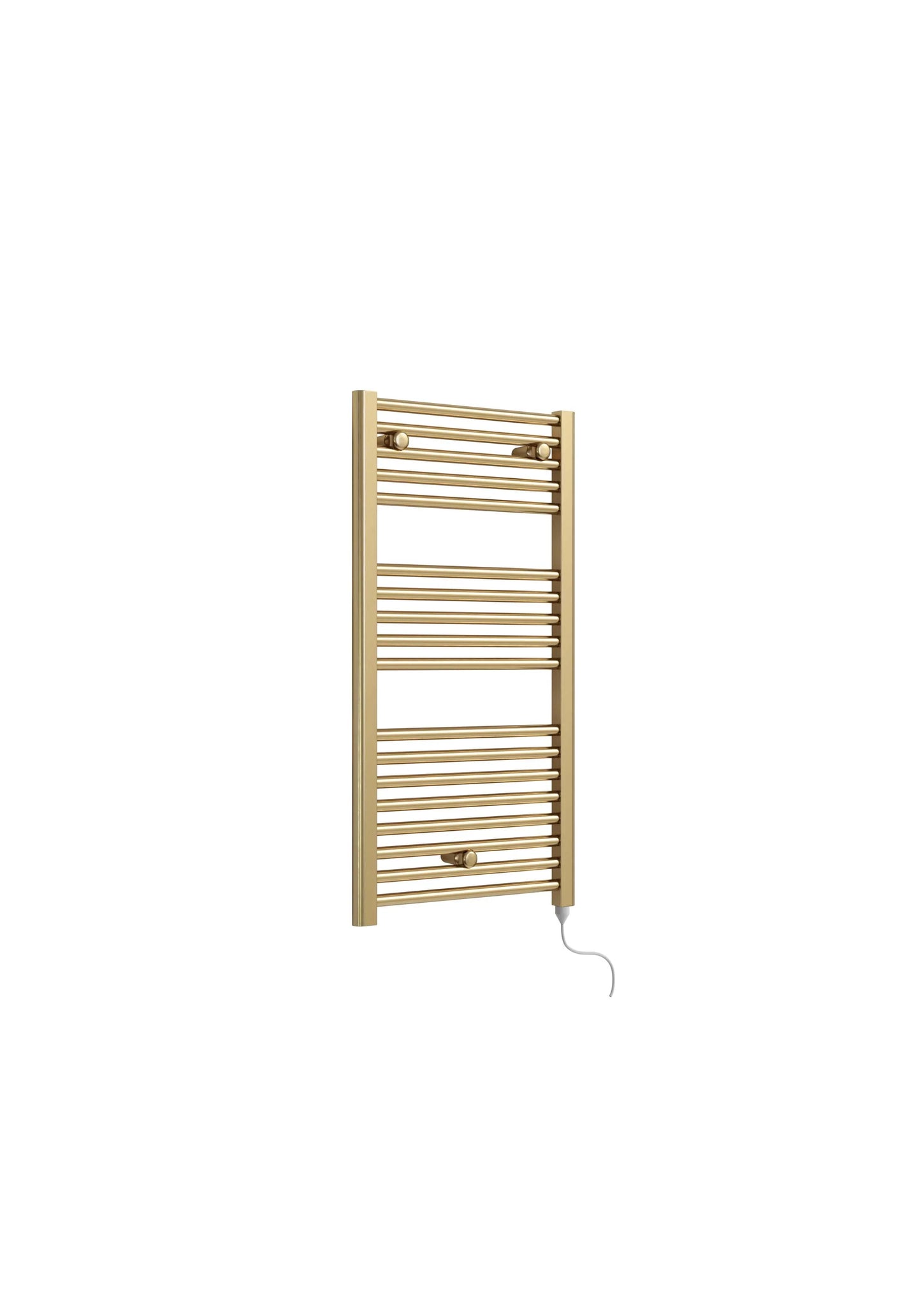 Harper & Brooke Terrano Electric 920 x 480mm Towel Warmer - Brass