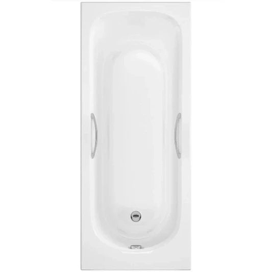 Carrara Toughened 1700mm x 700mm Gripped Bath
