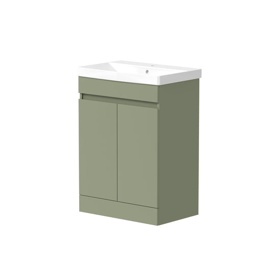 Slateford 610mm x 400mm 1 Tap Hole Ceramic Basin - White