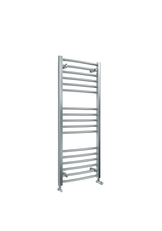 Terrano Curved Chrome Towel Warmer