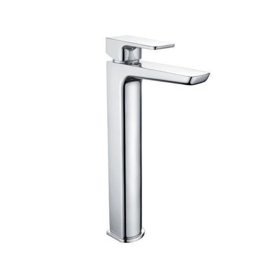 Harper & Brooke Morley Tall Mono Basin Mixer w/ Pop Up Waste - Chrome