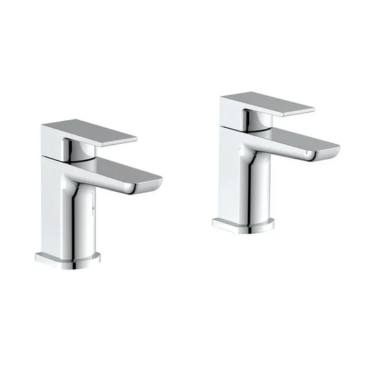 Morley Bath Pillar Taps Pair - Chrome
