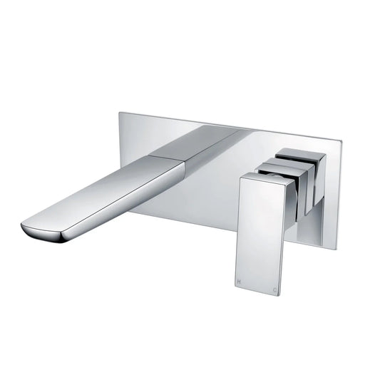 Harper & Brooke Morley Wall Mounted Bath Filler - Chrome 