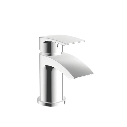Harper & Brooke Tudor Mini Mono Basin Mixer w/ Pop Up Waste - Chrome