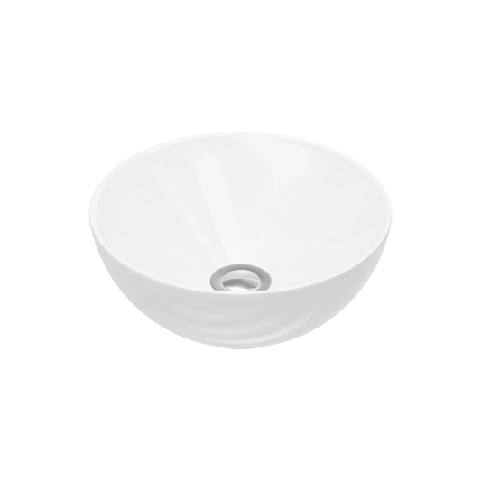 Harper & Brooke Chiltern 375mm Round Freestanding Bowl Basin - White