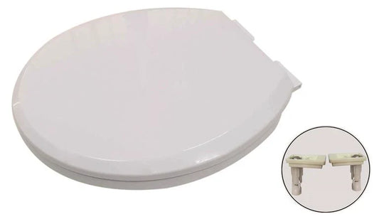 Harper & Brooke Chiltern Oval Smooth Soft Close Seat - White