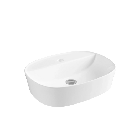 Harper & Brooke Hampton 500mm Round Freestanding Bowl Basin - White
