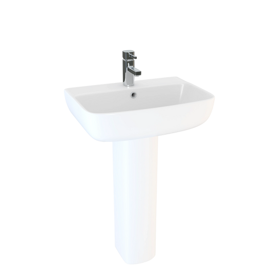 Harper & Brooke Sienna 550mm Thin Lipped Square Basin