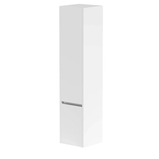 Harper & Brooke Granby 1625mm x 380mm x 375mm 2 Door Tall Boy Storage Unit - Matt White