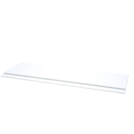 Harper & Brooke Granby 1700mm 2 Piece Bath Panel - Matt White