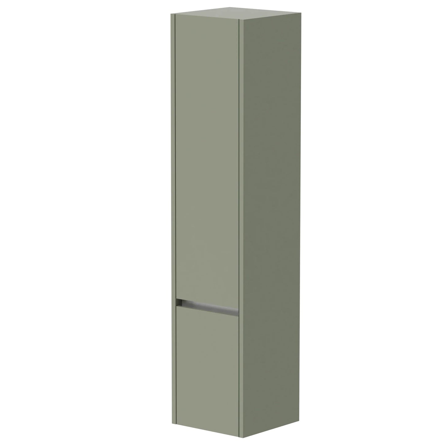 Harper & Brooke Granby 1625mm x 380mm x 375mm 2 Door Tall Boy Storage Unit - Savannah Green