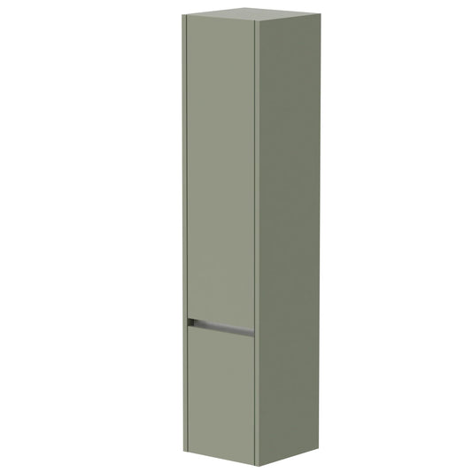 Harper & Brooke Granby 1625mm x 380mm x 375mm 2 Door Tall Boy Storage Unit - Savannah Green