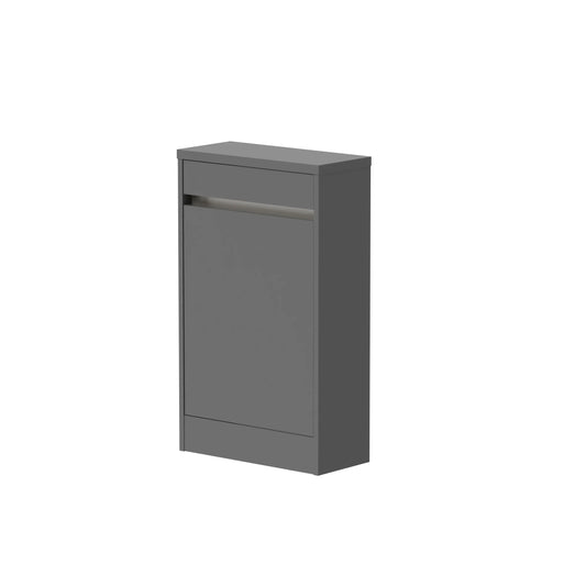 Harper & Brooke Granby 500mm x 850mm x 250mm WC Unit Only - Matt Grey