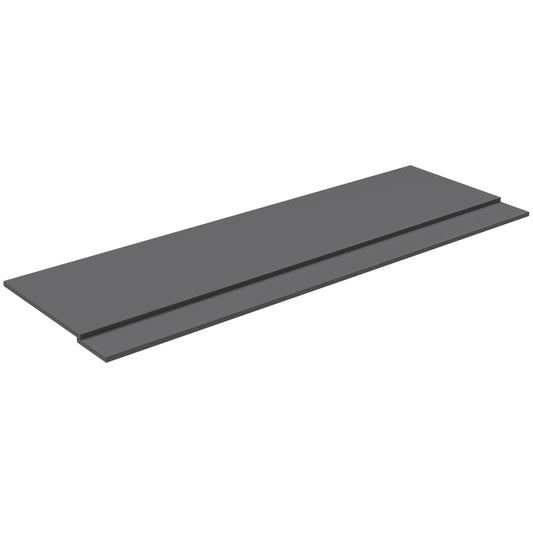 Harper & Brooke Granby 1800mm 2 Piece Bath Panel - Matt Grey