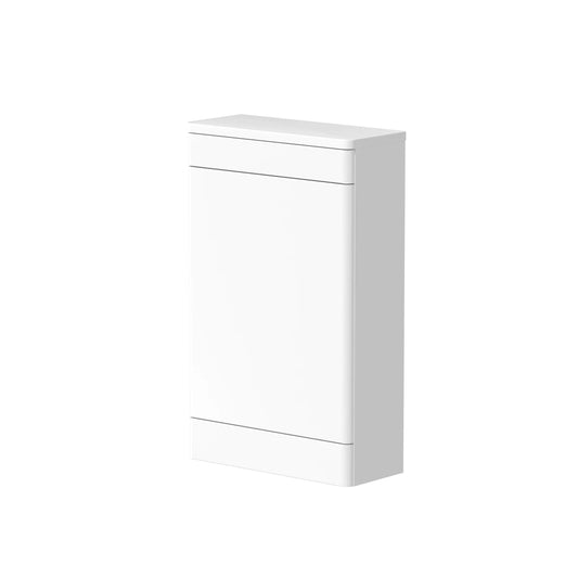 Harper & Brooke Portland 500mm x 830mm x 220mm WC Unit Only - Matt White