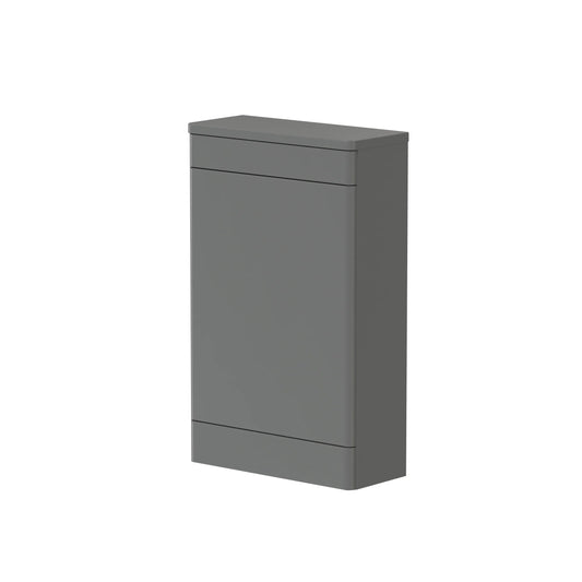 Harper & Brooke Portland 500mm x 830mm x 220mm WC Unit Only - Matt Grey 
