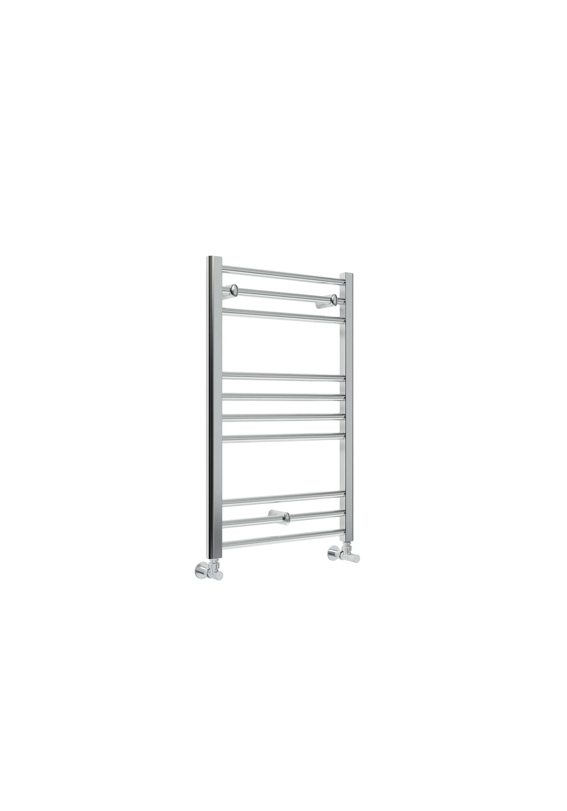 Harper & Brooke Terrano Straight 800 x 500mm Towel Warmer - Chrome