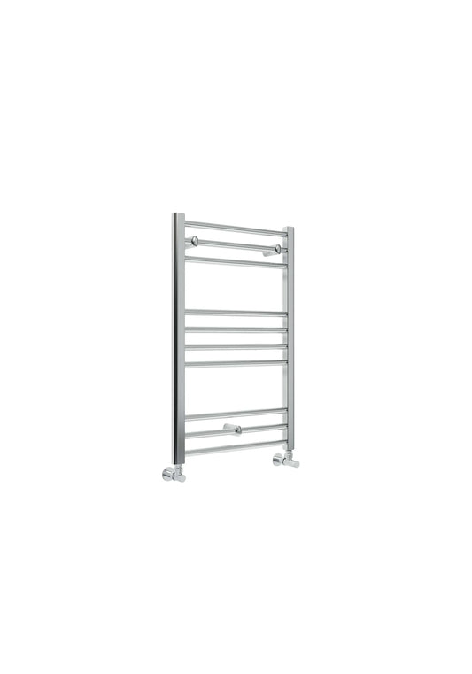 Harper & Brooke Terrano Straight 800 x 500mm Towel Warmer - Chrome