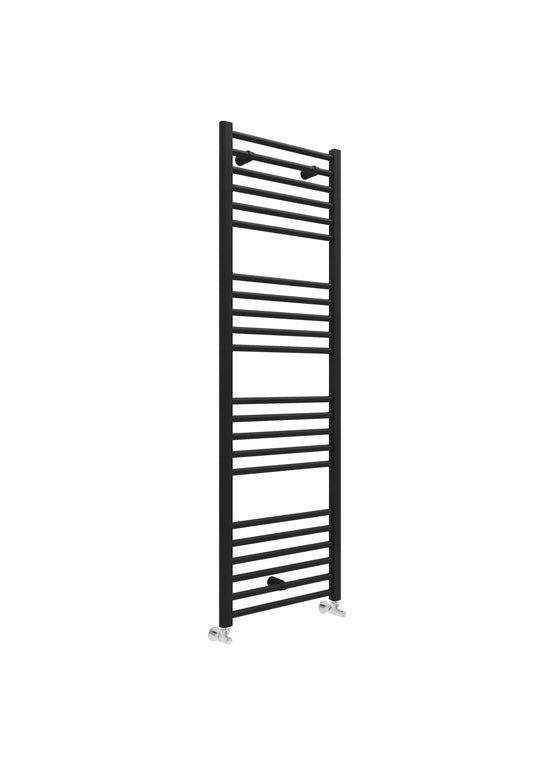Harper & Brooke Terrano Straight 1600 x 500mm Towel Warmer - Matt Black