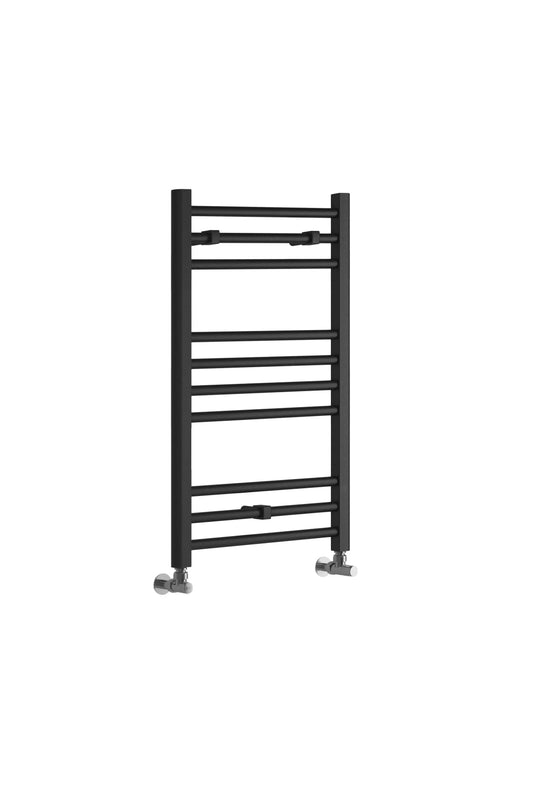 Harper & Brooke Terrano Straight 800 x 400mm Towel Warmer - Anthracite