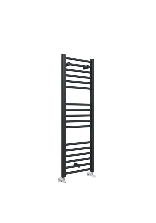 Harper & Brooke Terrano Straight 1200 x 400mm Towel Warmer - Anthracite