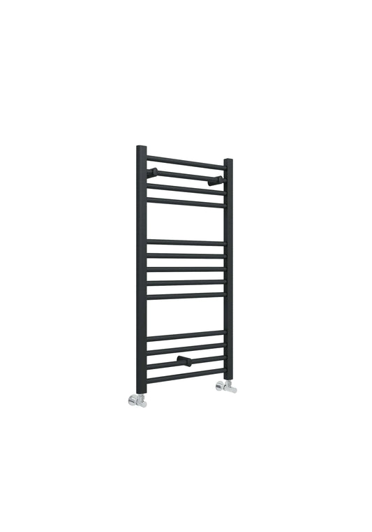 Harper & Brooke Terrano Straight 1000 x 500mm Towel Warmer - Anthracite
