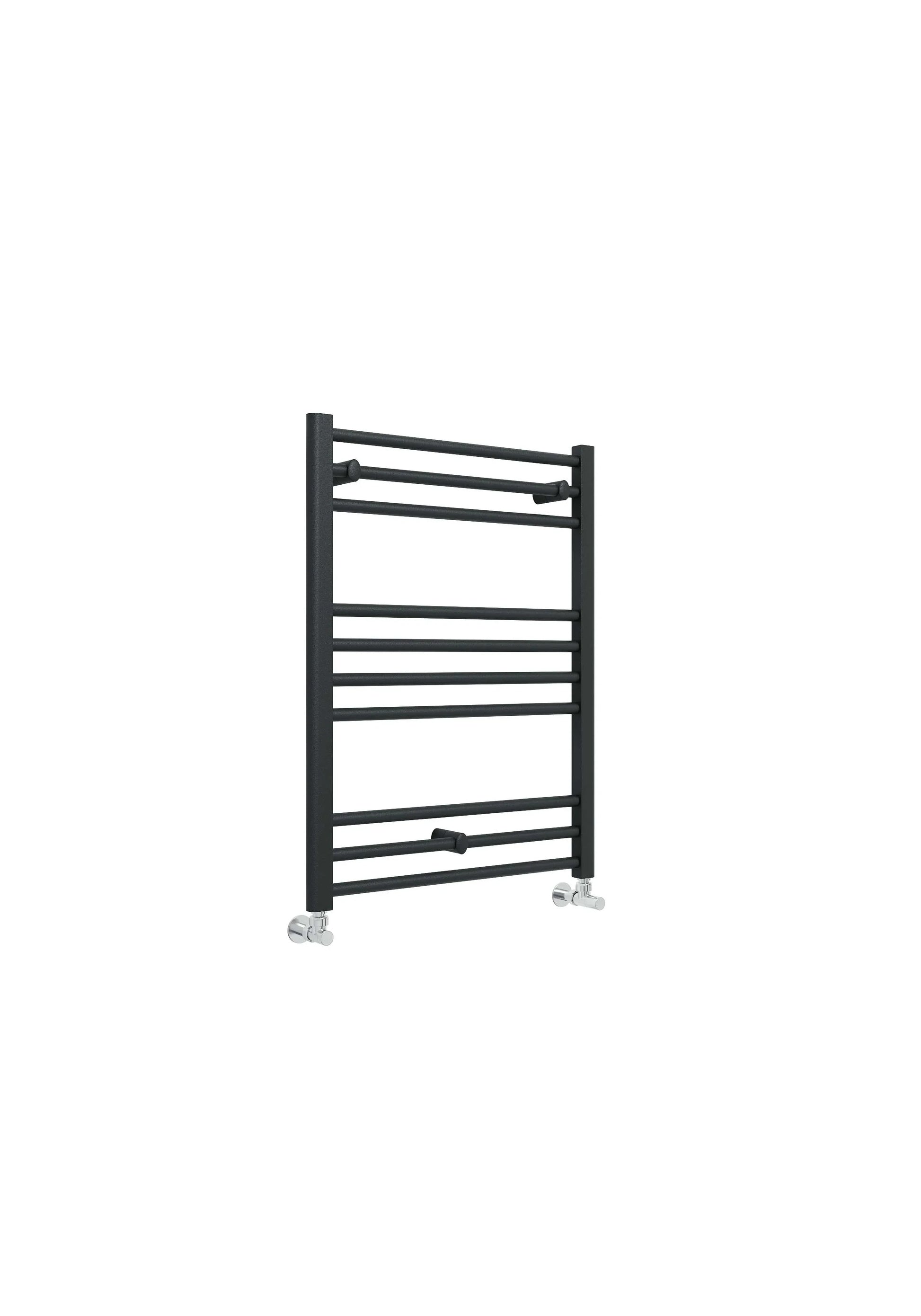 Harper & Brooke Terrano Straight 800 x 600mm Towel Warmer - Anthracite