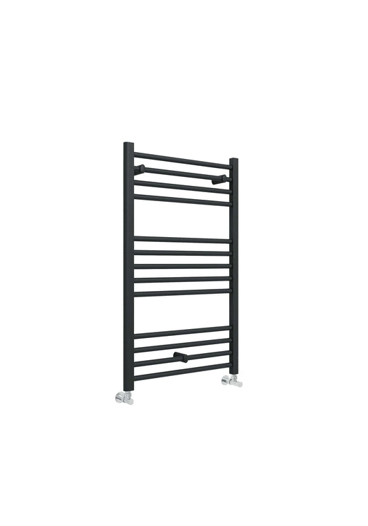 Harper & Brooke Terrano Straight 1000 x 600mm Towel Warmer - Anthracite