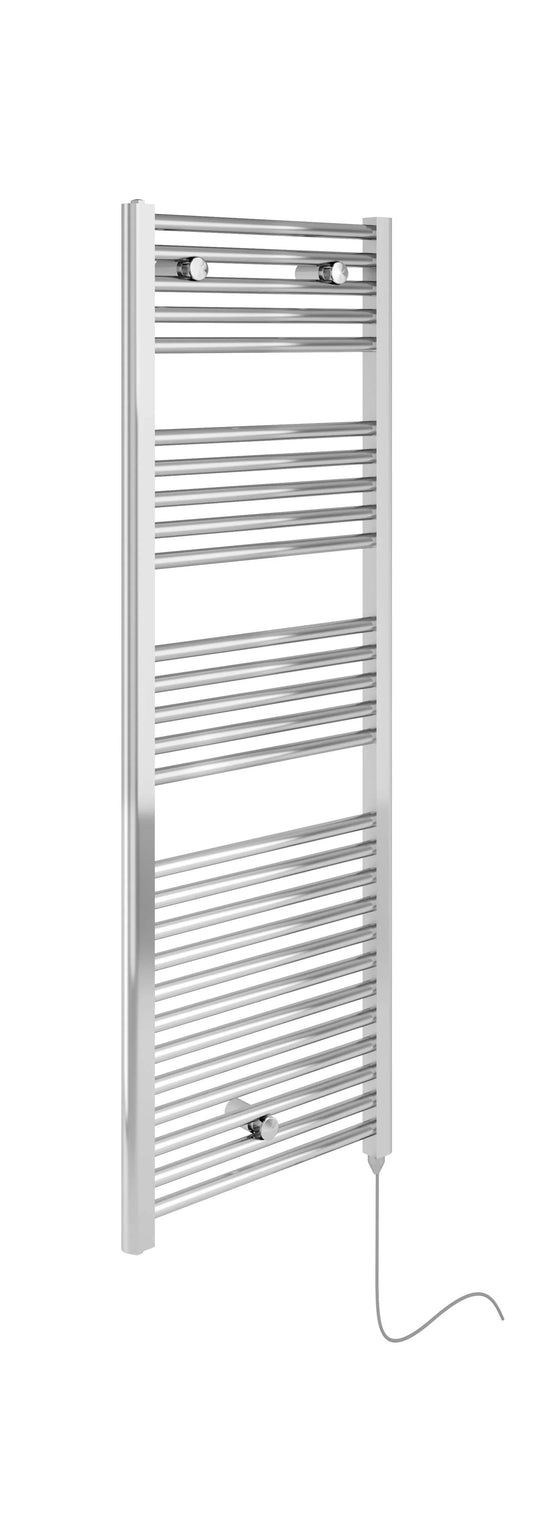 Harper & Brooke Terrano Electric 1375 x 480mm Towel Warmer - Chrome