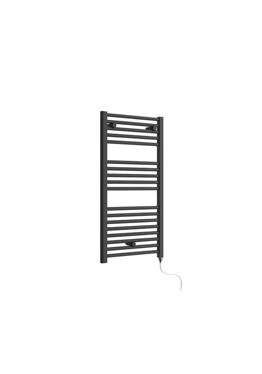 Harper & Brooke Terrano Electric 920 x 480mm Towel Warmer - Anthracite
