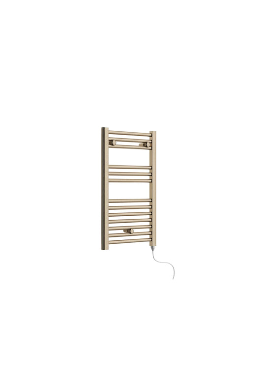 Harper & Brooke Terrano Electric 720 x 400mm Towel Warmer - Brass